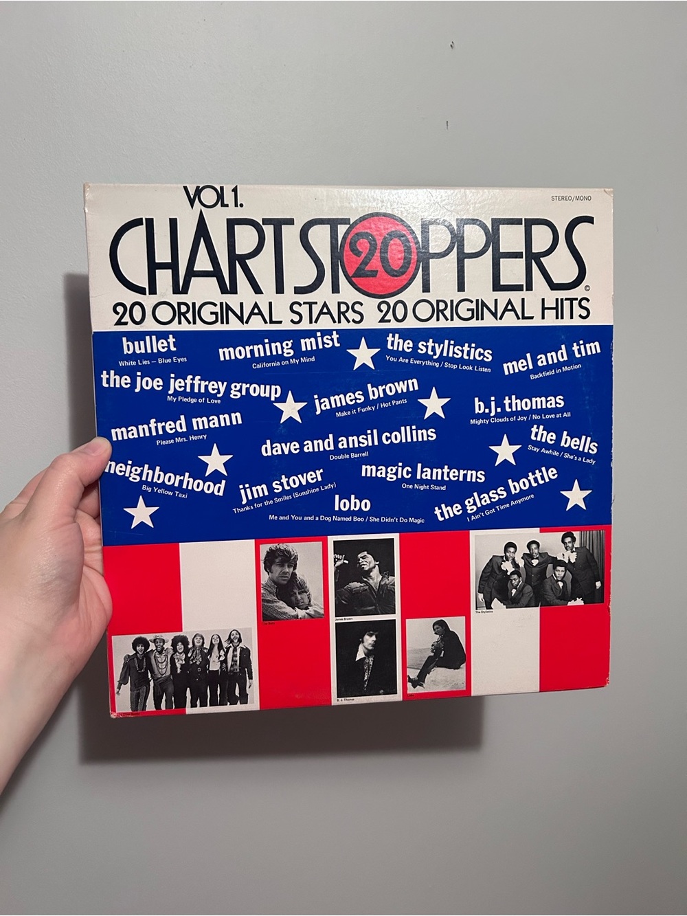 Chartstoppers Vol. 1 Vinyl Record Vintage album
